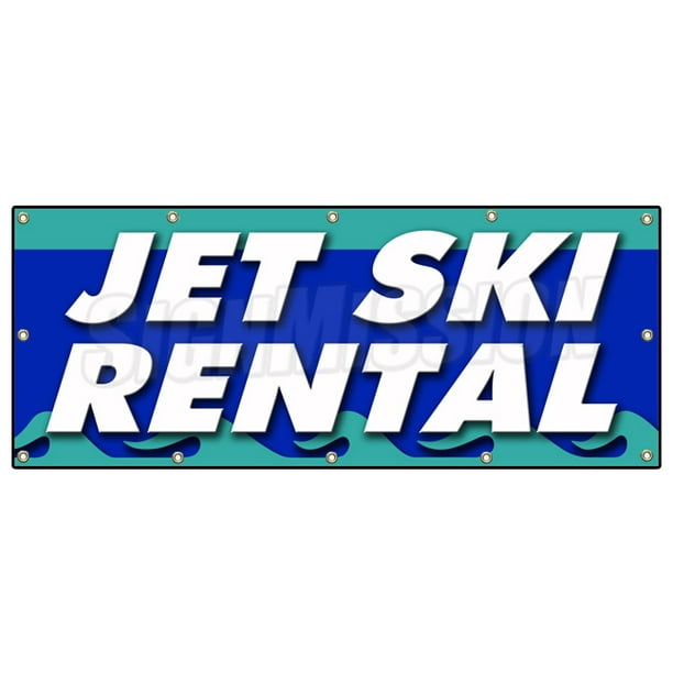 48x120 Scooter Rental Banner Sign Scooter Rent Vespa Shop Travel Mobility